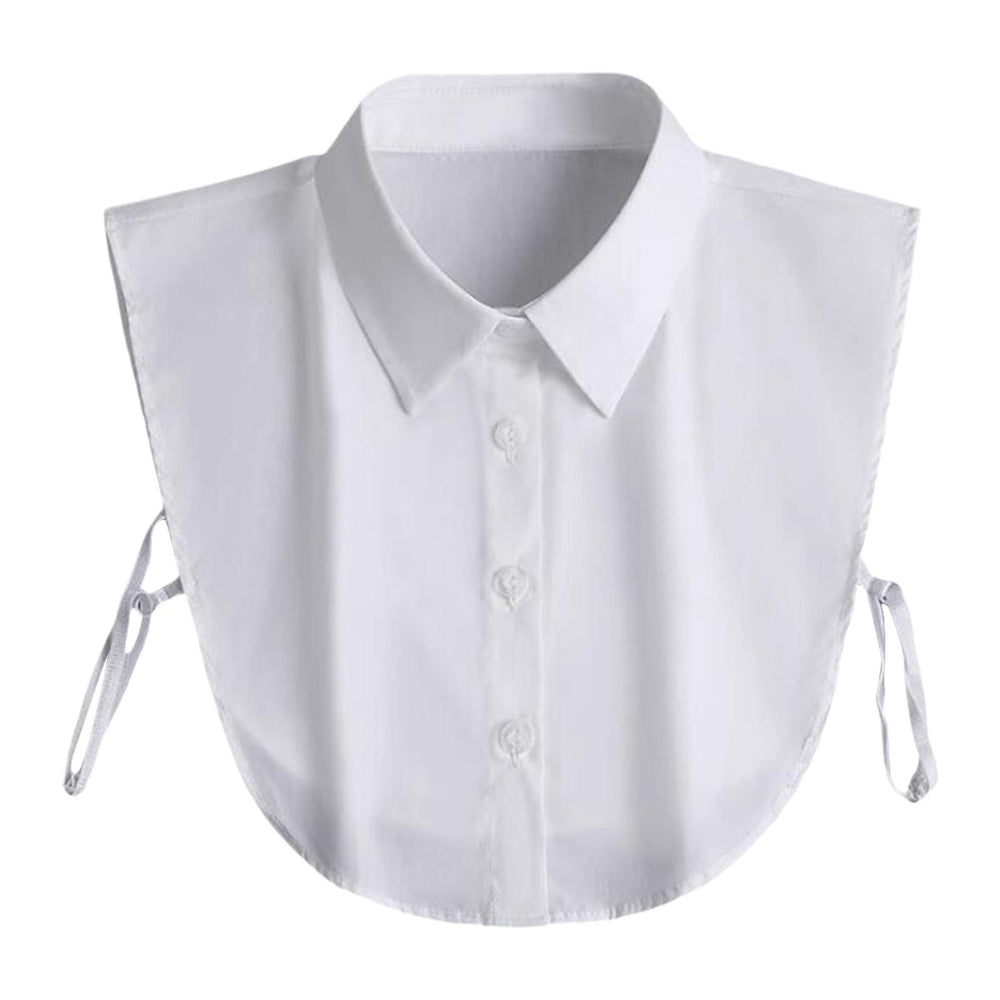 Crofta Women False Collar Accessories Faux Collar Stylish Clothes Blouse Half Shirt