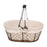 Crofta Storage Basket Multipurpose Fruit Laundry Basket for Table Home Decor Toilet Oval