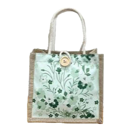 Crofta Womens Tote Bag Travel Tote Casual Handbag for Working Leisure Spring Summer Green with Button