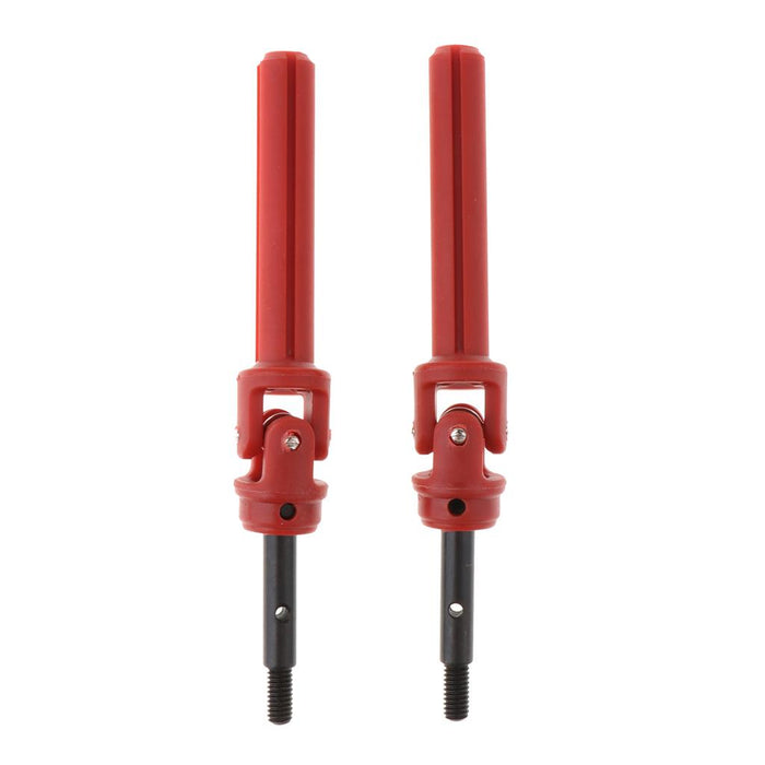 1 Pair Plastic Drive Shaft Rear Transmission Shafts CVD Axle For 1/10 Traxxas Slash 4X4 HQ727 RC Short Truck Parts