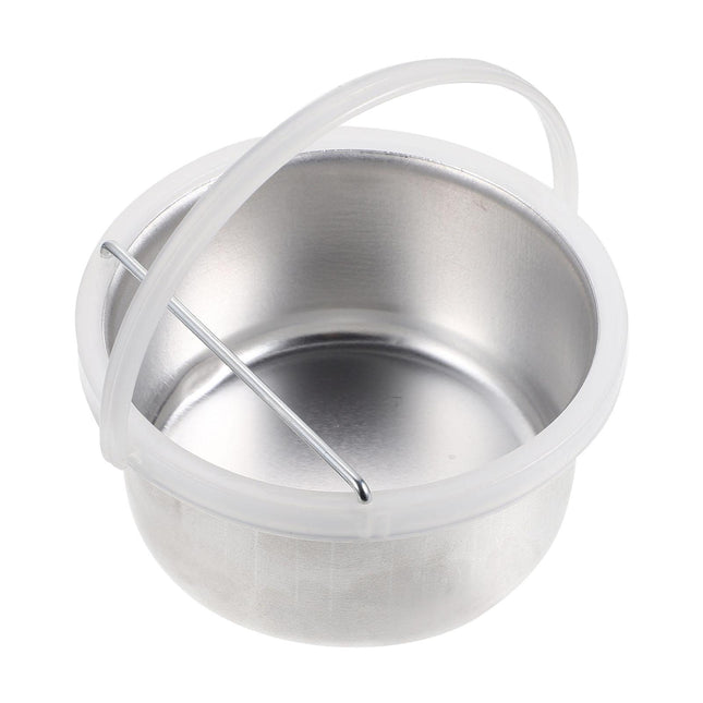 Crofta Wax Pot Large Capacity Easy to Clean 400cc Portable Hair Removal Waxing Bowl