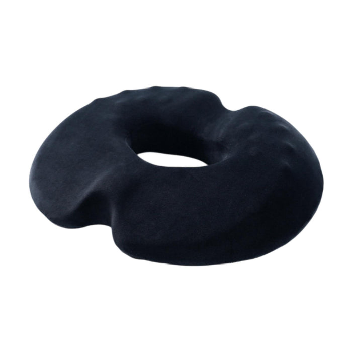 Crofta Donut Pillow Seat Cushion for Long Term Sitting Non Slip for Car Sitting Pad Female Black