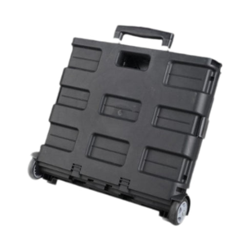 Utility Cart Folding Rolling Crate on Wheels for Classroom Sundries Shopping