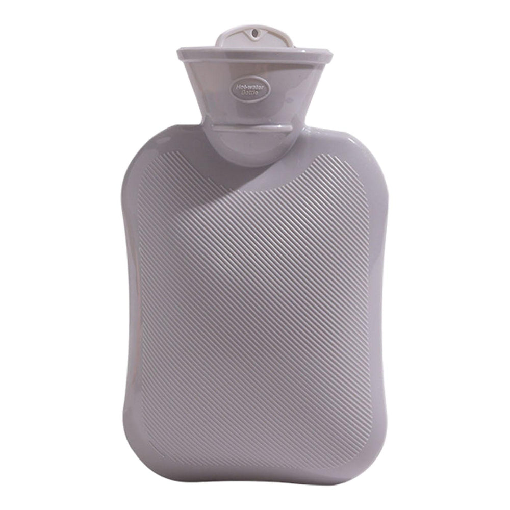 Crofta Hot Water Bag High Density PVC Anti Scalding Inner Tank for Winter Neck Gray