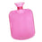 Crofta 1000ml PVC Leakproof Cold Hot Water Bottle Bag Pouch with Cover Rose Red 02