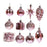 Crofta 12Pcs Christmas Ball Ornaments Baubles for Birthday Anniversary Thanksgiving