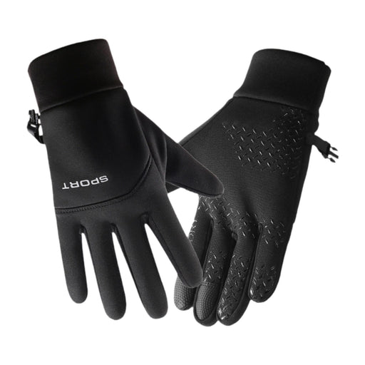 Warm Gloves Cycling Equipment Bicycling Gloves for Camping Driving Commuting XL