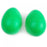 Crofta 1 Pair Plastic Percussion Musical Egg Maracas Shakers - Green