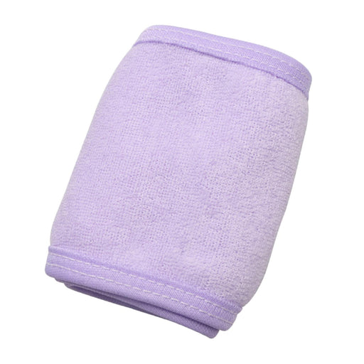 SPA Facial Headband Adjustable Head Band Washing Women Make up Bath Purple