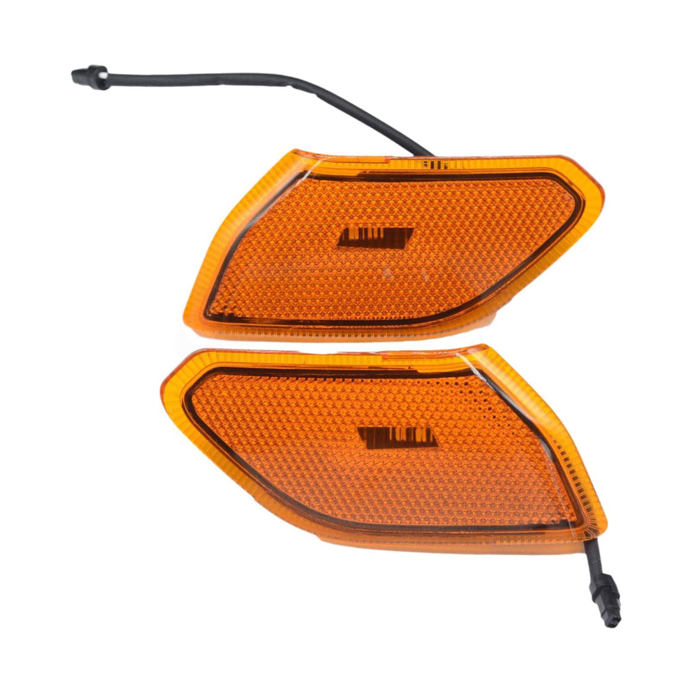 Crofta 2 Pieces Front Side Marker Lamps Accessory 68302119Ab for Wrangler