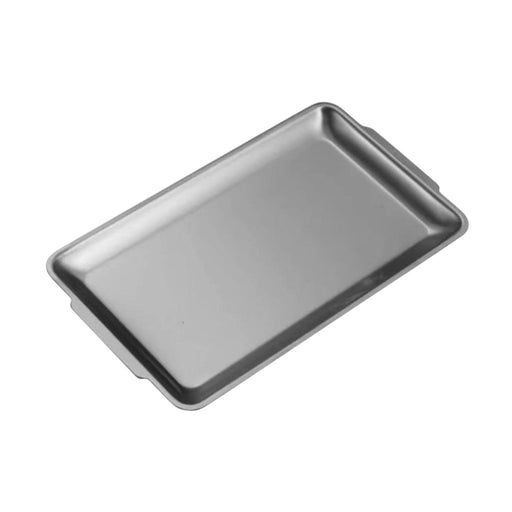 Crofta Stainless Steel Serving Platter Vanity Organizer Tray for BBQ Parties Buffet 32x16cm