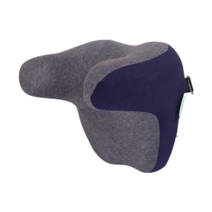 Crofta Neck Pillow Portable Breathable Ultralight U Shape for Traveling Train Plane dark blue