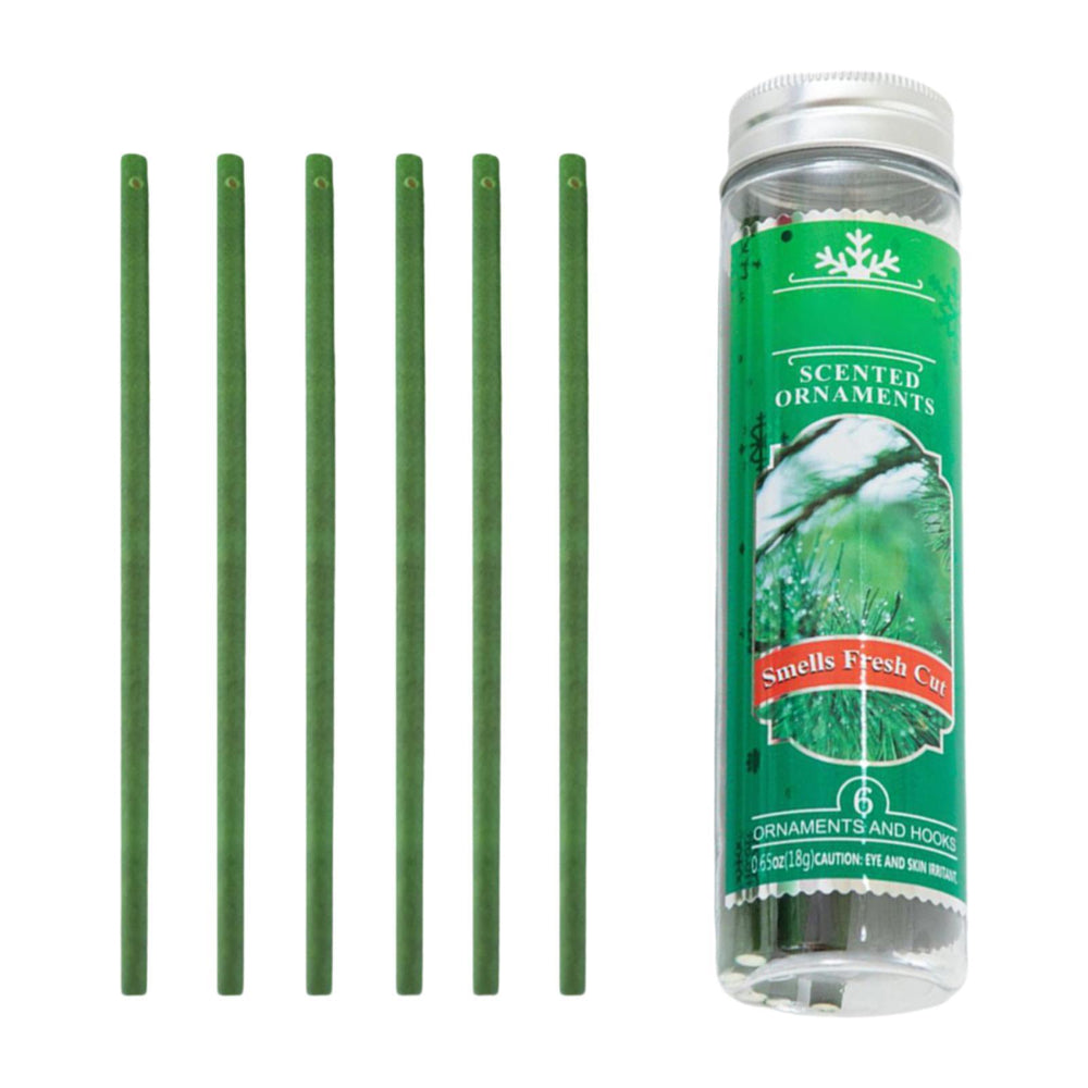 6 Pieces Christmas Scented Sticks W/scent for Bedroom Cabinet Party Supplies