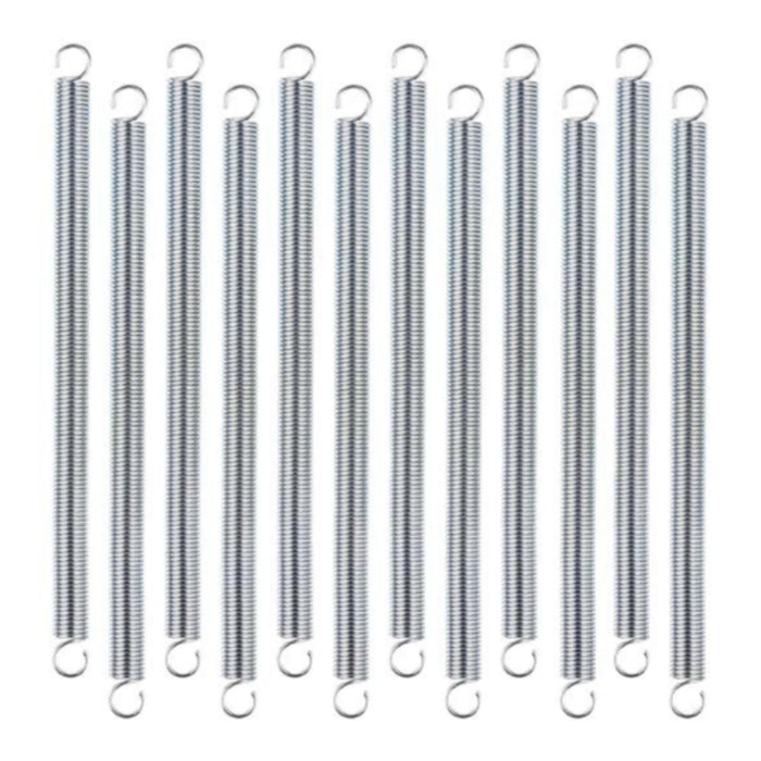 12x Extension Spring Double Hook Ends for Garage Maintenance DIY Projects