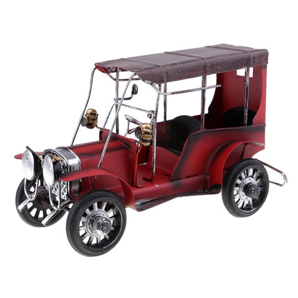 Crofta Vintage Car Music Box Classical Music Box Craft Gifts for Home Ornament Red