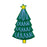 Christmas Charm Accessories for Beach Bag Trendy Hole Bag Buckle Accessories Christmas Tree