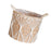 Crofta Woven Planter Basket Crafts with Handles Storage Bin for Picnic Plant Flower