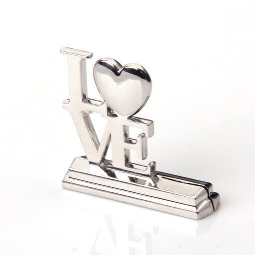 Crofta LOVE Place Card Holder Wedding Favor