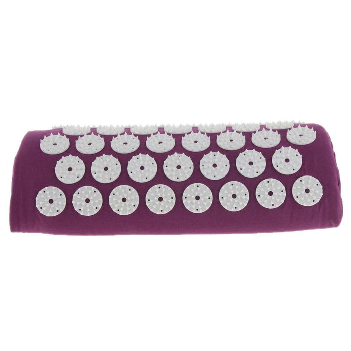 Crofta Yoga Acupuncture Massage Pillow Pad Neck Head Pain Relieve Home Purple