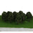 20pcs Model Train Pink Fruit Trees Garden Street Layout Scale 1/100 9.5CM