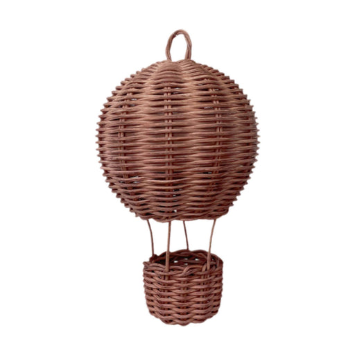 Crofta Woven Hot Air Balloon Decor Woven Rattan Craft for Party Household Kids Room