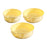 3 Pieces Vegetable Washing Basket Practical for Household Counter Restaurant Yellow