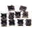 Crofta 10x 5-Pin Female Mini USB Socket Connector