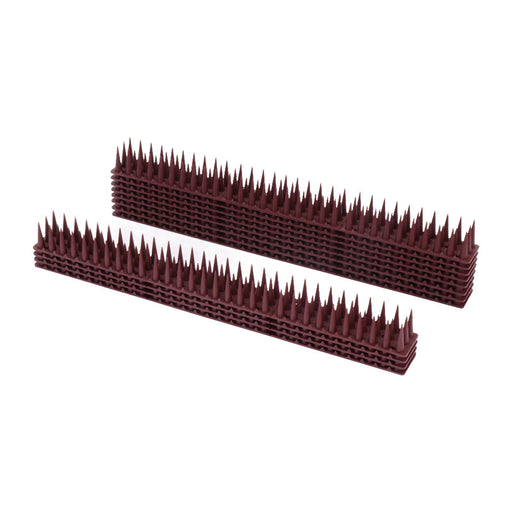 40x Bird Spikes Fence Spikes Pigeon Spikes for Railing and Roof Raccoon Cats