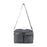 Crofta Men Shoulder Bag Casual Zipper Fashionable Pouch for Running Shopping Hiking Gray