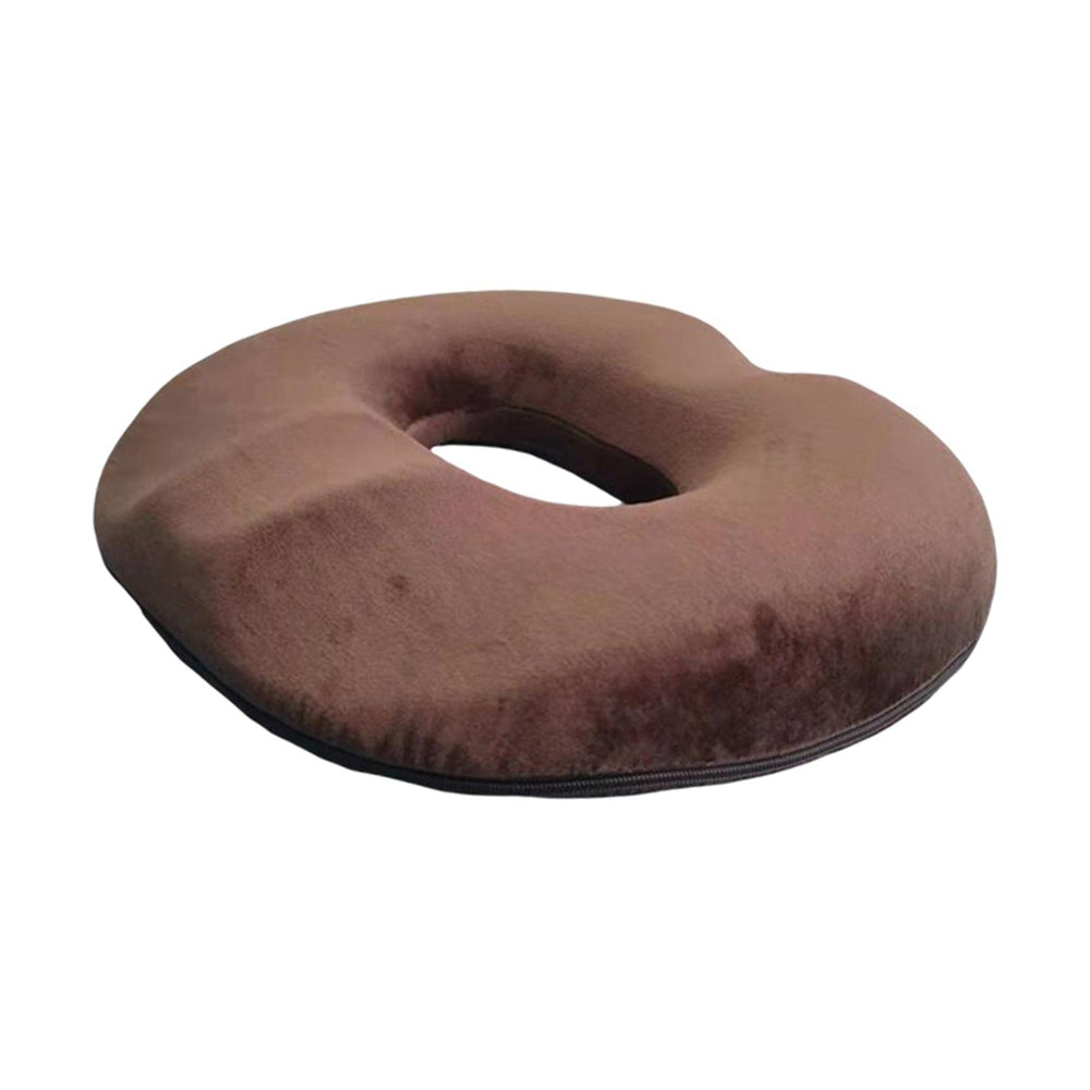 Donut Pillow for Tailbone Pain Orthopedic Surgery Recovery Office Chair Coffee