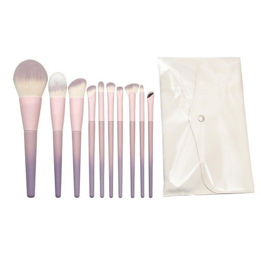 Crofta 10x Cosmetics Brush Kits Lightweight Blush Brush Makeup Brush Set