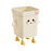 Trash Can Simple Rubbish Can Kitchen Waste Basket for Restroom Office Garage L Standing