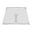 Crofta 100x Disposable Face Cradle Covers Head Cradle Covers for Sauna Rooms Salons cotton