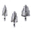 Crofta 3Pcs Ppr Lifting Stepped Drills Easy Installation Water Pipe Connection Tool