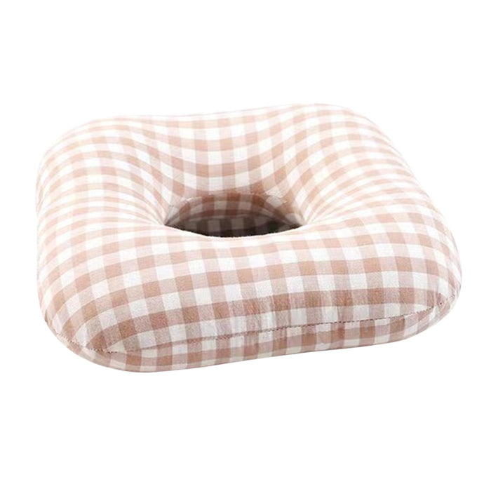 Crofta Bed Sore Donut Cushion Hemorrhoid Cushion for Head Ear Piercing Office Chair Beige