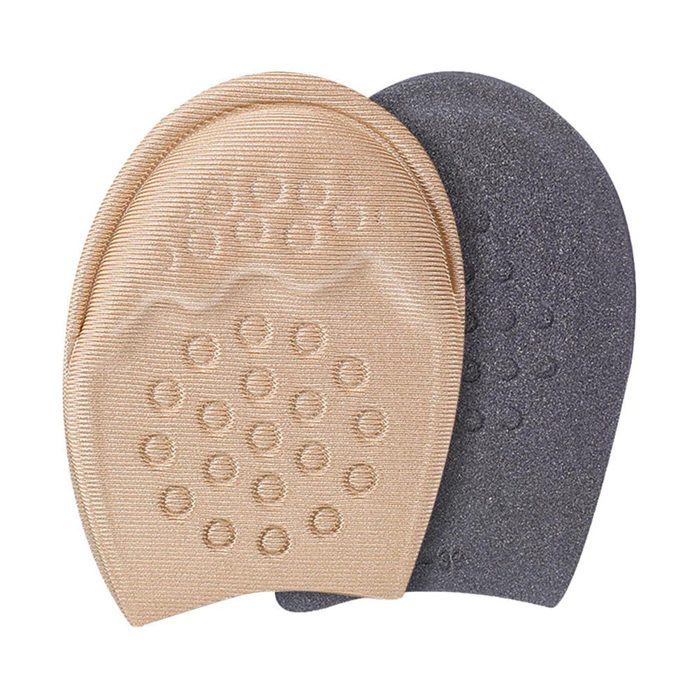 2pcs Metatarsal Pads Prevent Calluses Blisters All Day Beige Female Round