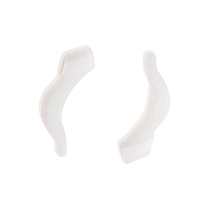 Crofta 1 Pair Anti Slip Eyeglass Ear Hook Silicone Comfortable Eyewear Accessories Transparent