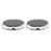 Crofta 2 PCS Mini Travel Metal Pill Box Medicine Organizer Container Storage Box 02