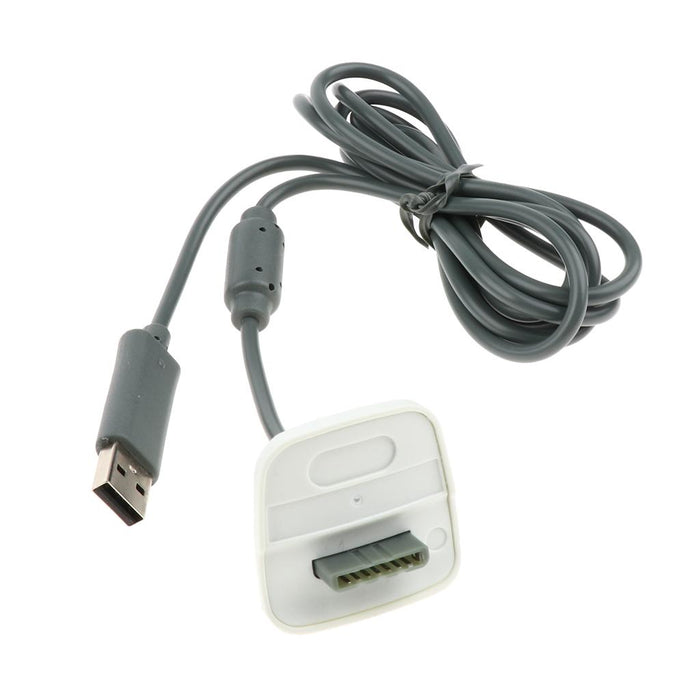 Crofta 1.5m Charging Cable USB Wire Power Charger Cord for Microsoft Xbox 360 Grey