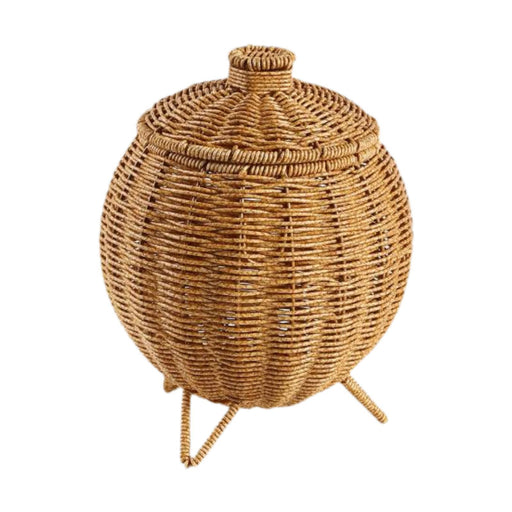 Crofta Handwoven Storage Baskets Artwork Woven Basket for Outdoor Living Room Table