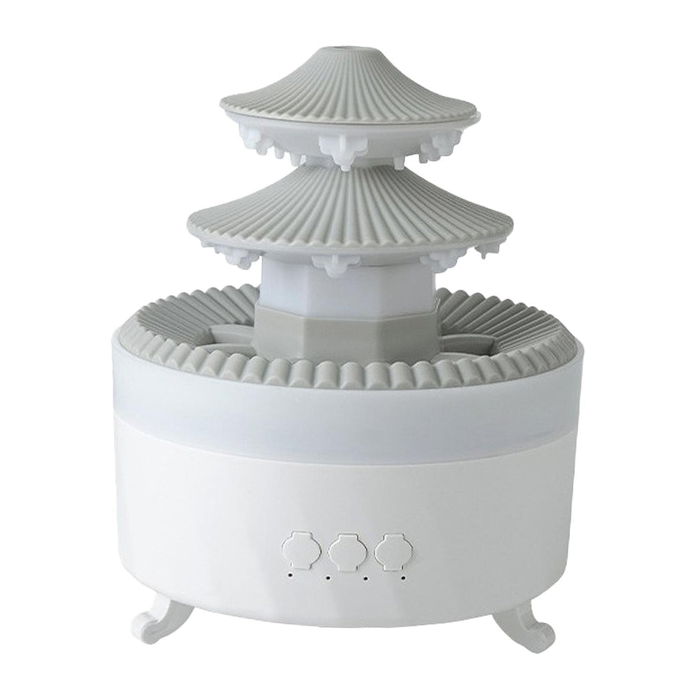 Crofta Pagoda Shape Humidifier Essential Oil Diffuser EU 220V for Office, Bedroom