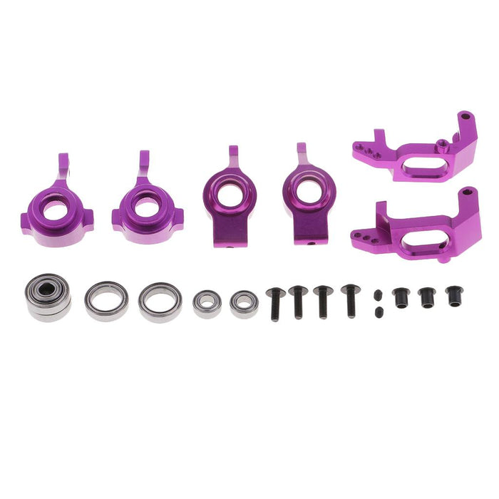 Crofta 1/10 Model Cars Steering Hub Upgrade Set for HSP Redcat Volcano EPX  Purple