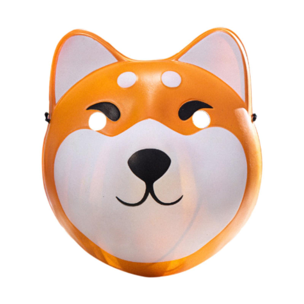 Shiba Inu Mask Cosplay Adults Face Mask for Festival Role Playing Night Club