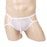 White Men Sexy Thong Mesh Design G-string T-back Underwear Nightwear Panty