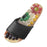 Crofta 1 Pair Foot Massage Slipper Acupressure Foot Acupuncture Shoes Black 39-40