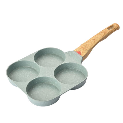 Crofta Breakfast Frying Pan Omelet Pan Egg Steak Pot for Frying Cooking  Green