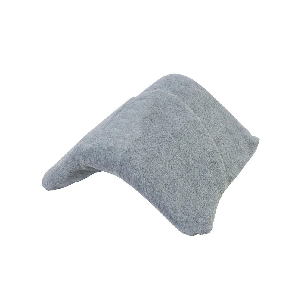 Crofta Airplane Travel Neck Pillow Head Cushion Support Rest Accessories Adjustable Light Gray