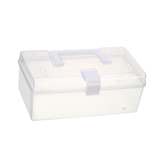 Crofta Clear Container Bin Portable for Storing Cosmetics Fishing Supplies Creams