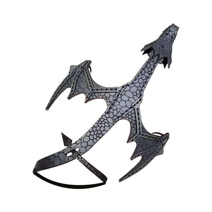 Crofta PU Leather Hand Dragon Bracelet Unique Fancy Dress Retro Style Wrap Bracelet Black