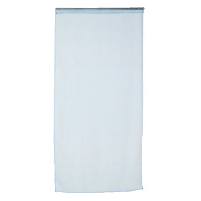 Crofta 100x200cm Window Door Curtain Panel Drape Tulle Room Balcony Divider - Blue